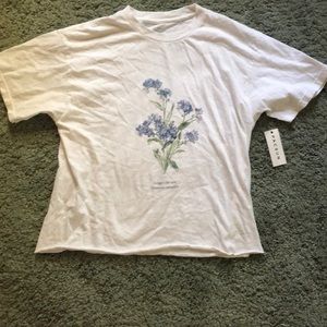Brandy Melville Aleena forget me not tee